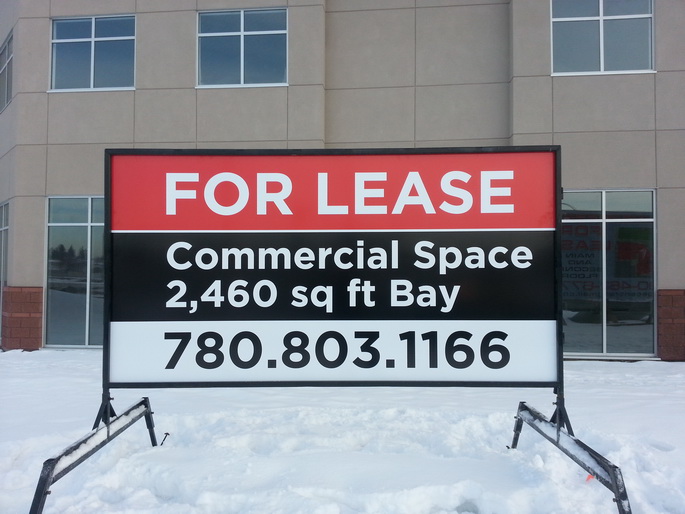 Commercial Real Estate Signs Spruce Grove