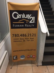 Edmonton South X-Frame Banners