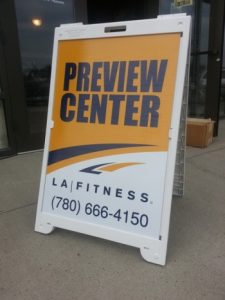 St. John's Sandwich Board