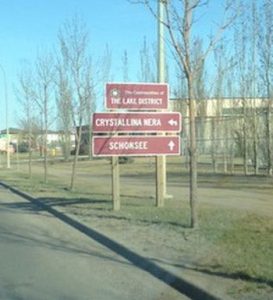 Wayfinding Signs Edmonton South