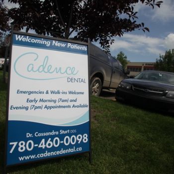 Stony Plain A-Frame Signs