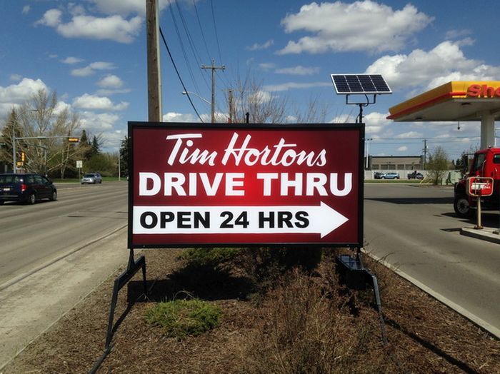 Portable Signs Stony Plain