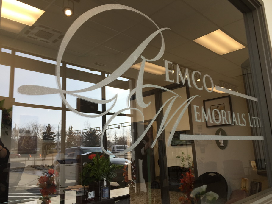Sherwood Park Window Frostings