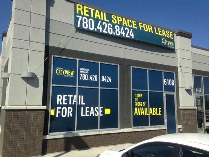 St. Albert For Lease Signs