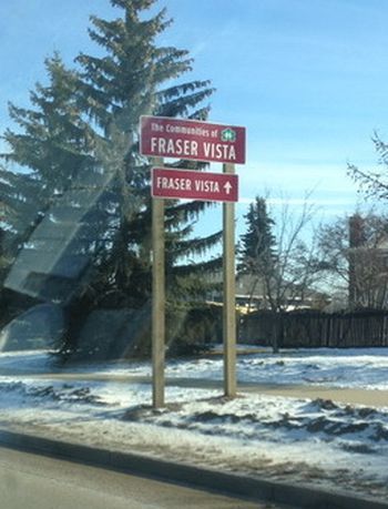 Wayfinding Signs Edmonton West