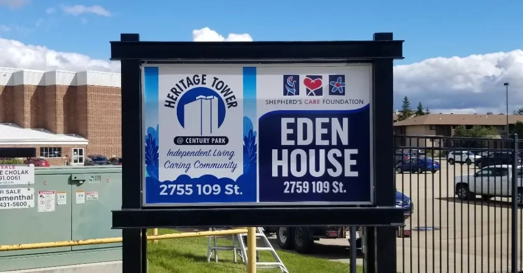 Edmonton North Site Sign