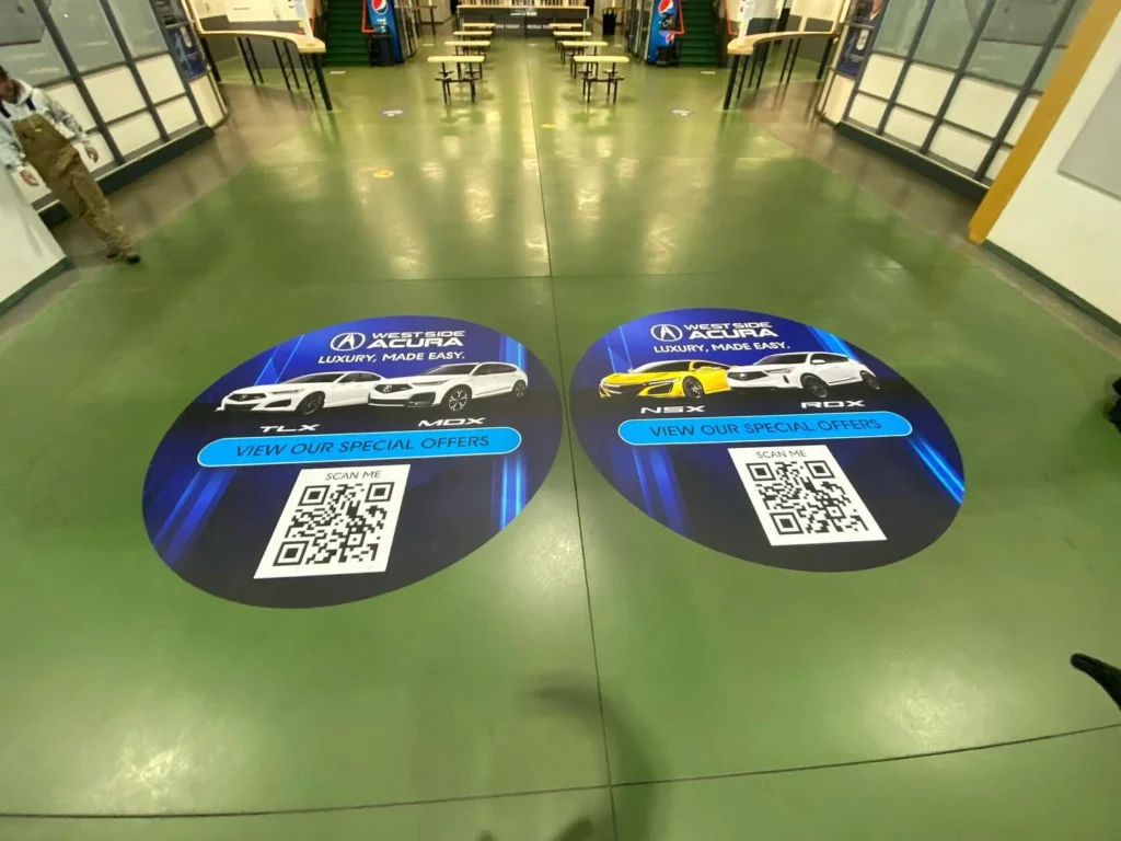 Grande Prairie Floor Signs