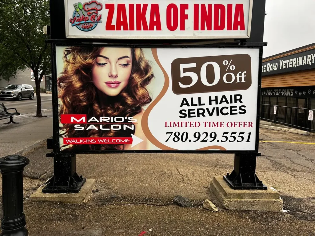 Sherwood Park Portable Sign