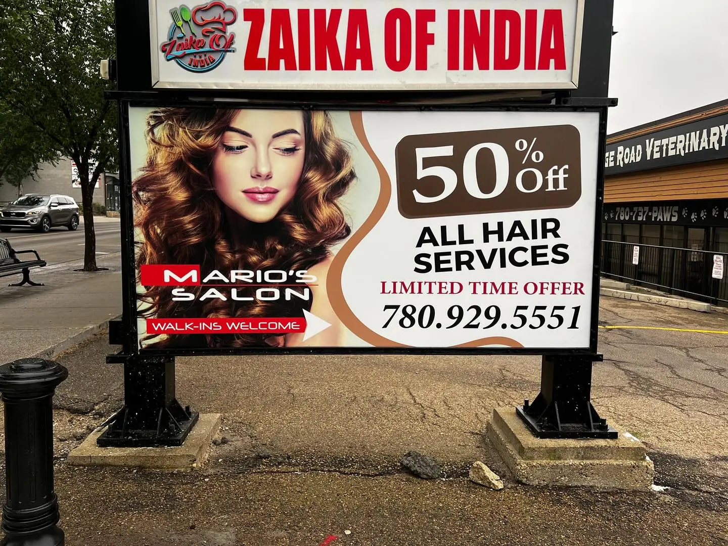 Sherwood Park Portable Sign