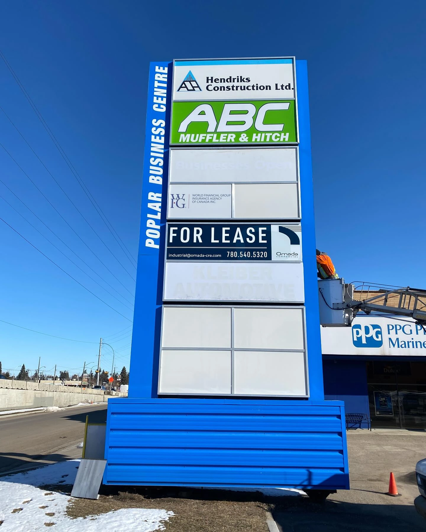 St Albert Pylon Signs
