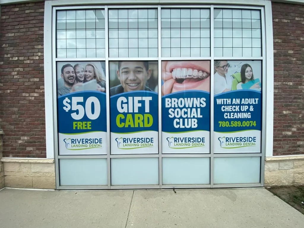 St Albert Window Sign