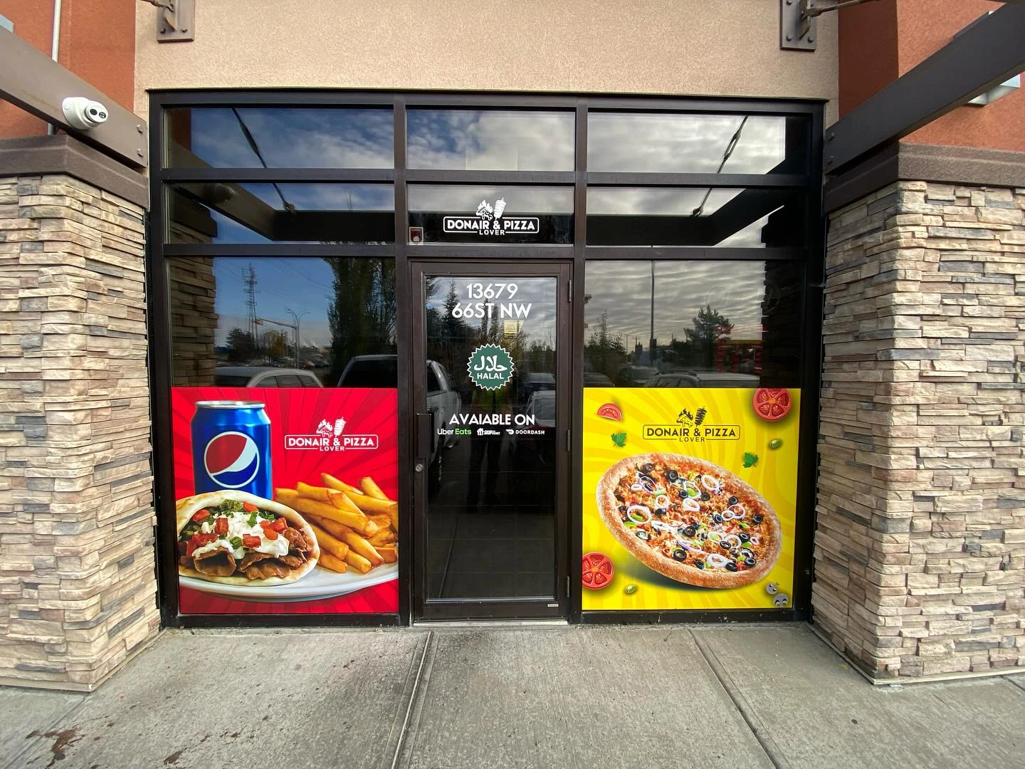 St Johns Window Signs