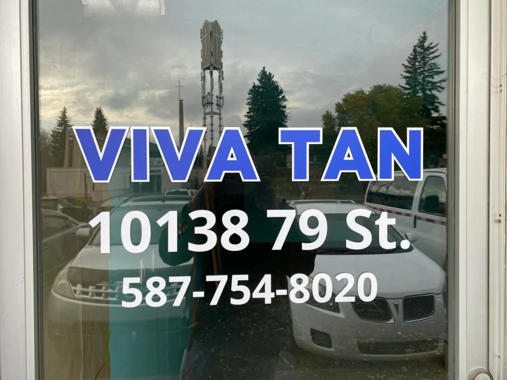 Cut Vinyl Letters Edmonton North – Clean, Professional Lettering for Any Surface