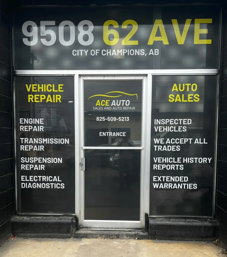 Cut Vinyl Letters Calgary