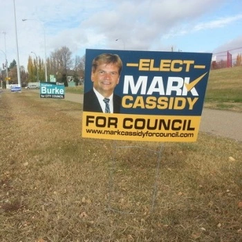 Election Signs Edmonton East