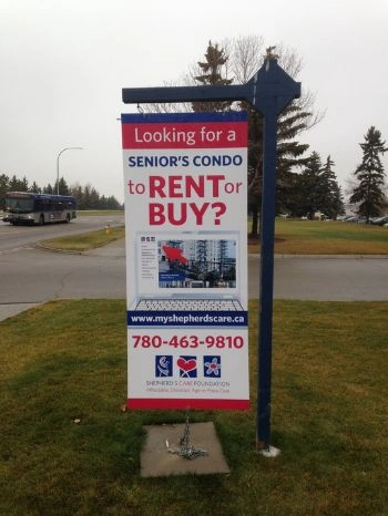 For Lease Signs Leduc