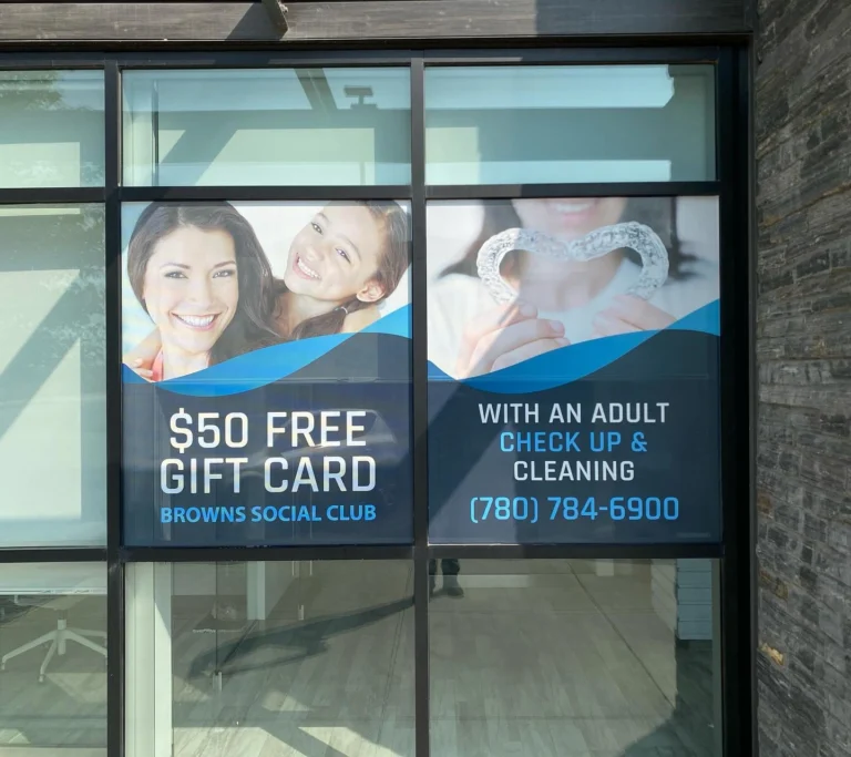 Fort McMurray Window Signs