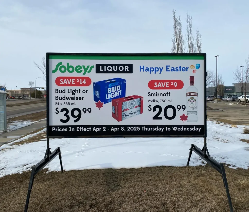 Mobile Sign Sherwood Park