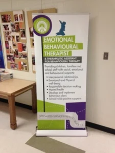 Sherwood Park Banner Stand