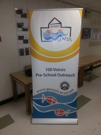 Sherwood Park Retractable Banner Stand