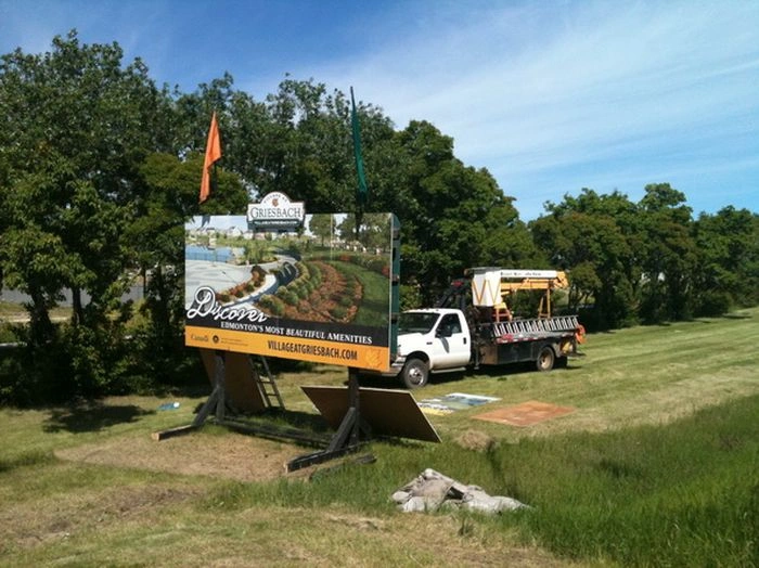 Sign Installation Leduc