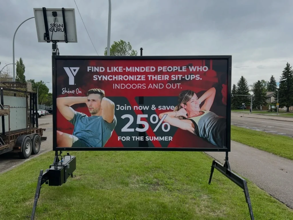 Grande Prairie Portable Signs