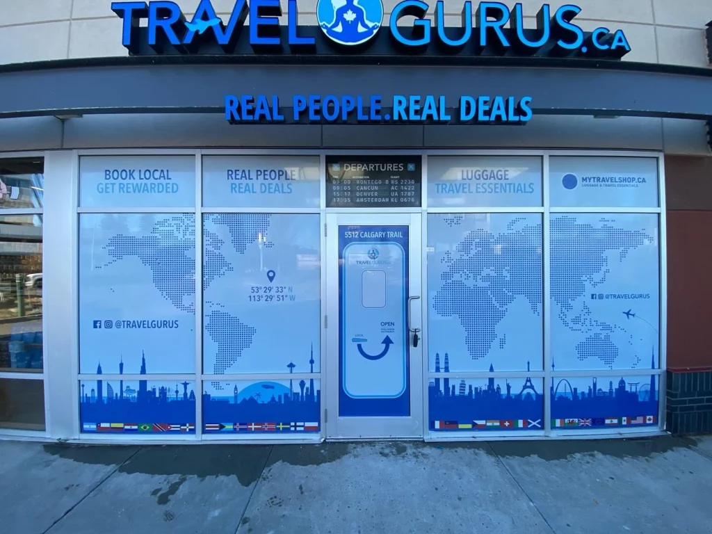 Window Sign Stony Plain
